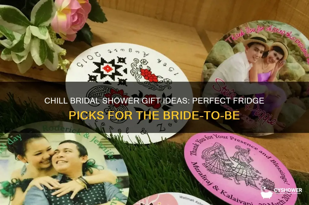 what to buy a frige for a bridal shower