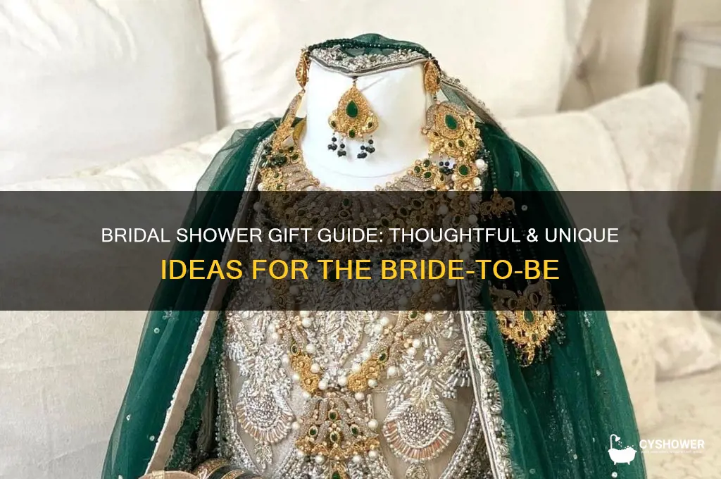 what to buy for bridal shower