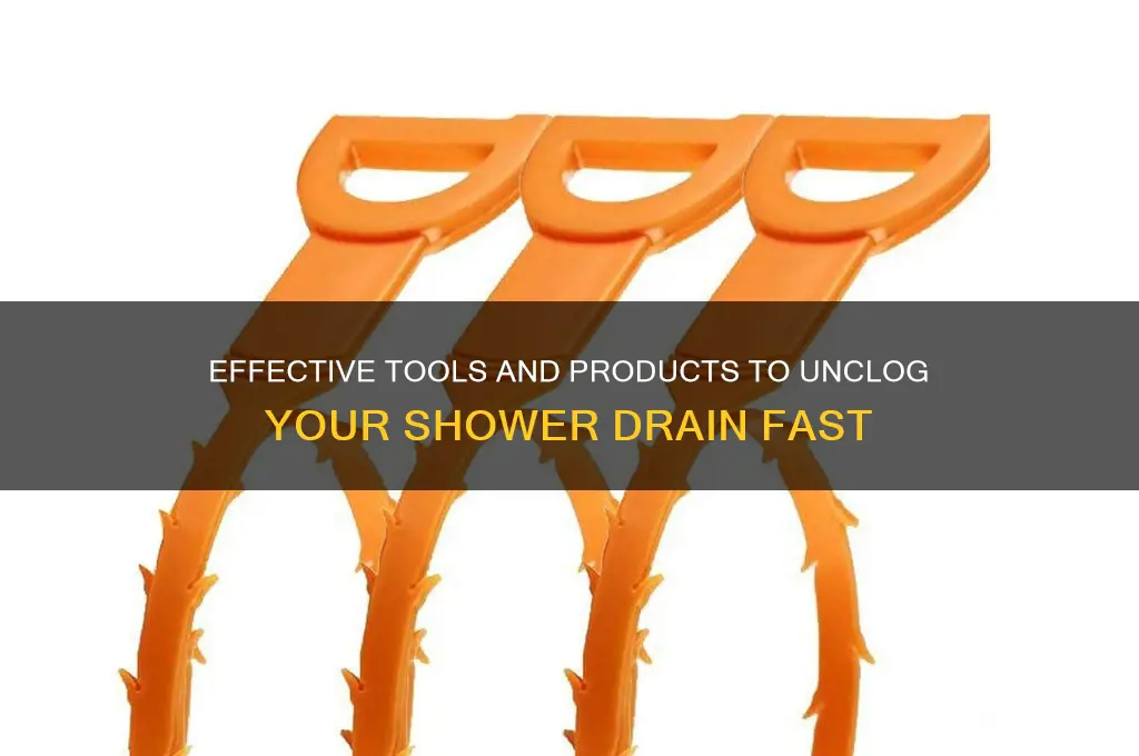 what to buy to unclog shower drain