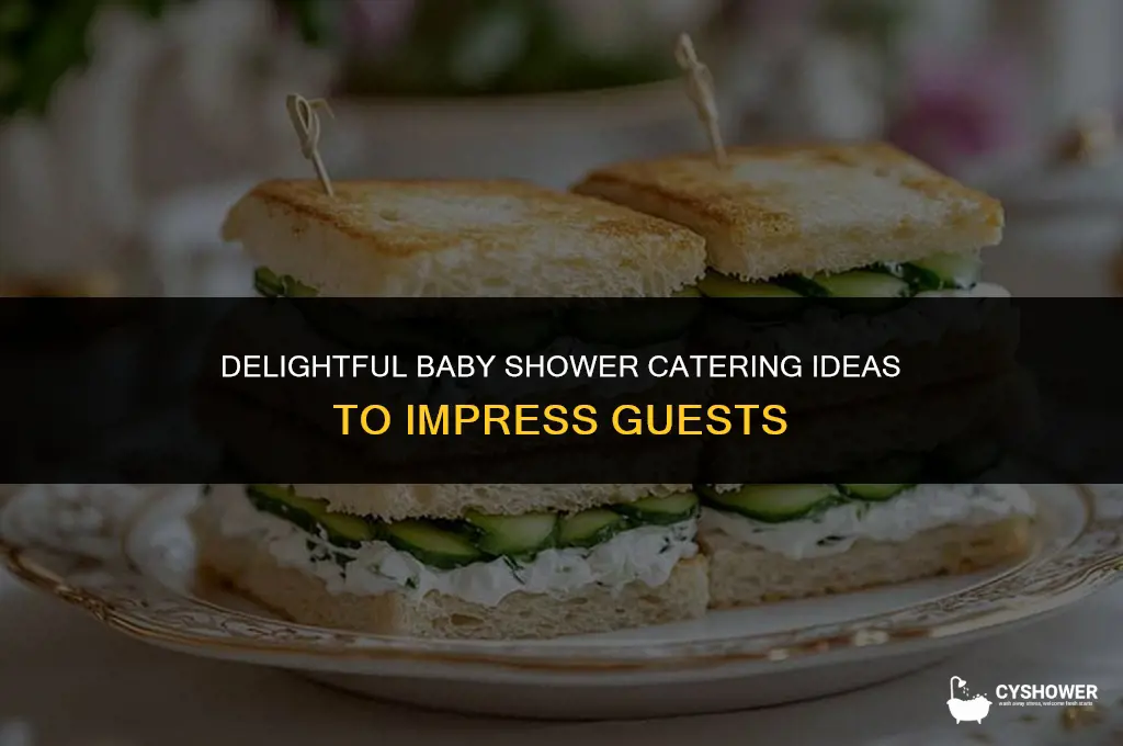 what to cater for a baby shower