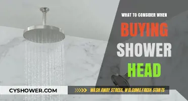 Choosing the Perfect Shower Head: Key Factors to Consider