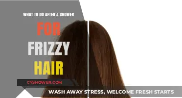 Post-Shower Hair Care: Taming Frizzy Hair with Simple Steps