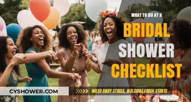 Bridal Shower Checklist: Fun Ideas and Must-Do Activities for Guests