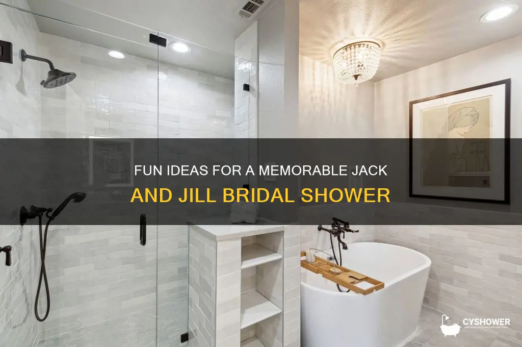 what to do at a jack and jill bridal shower