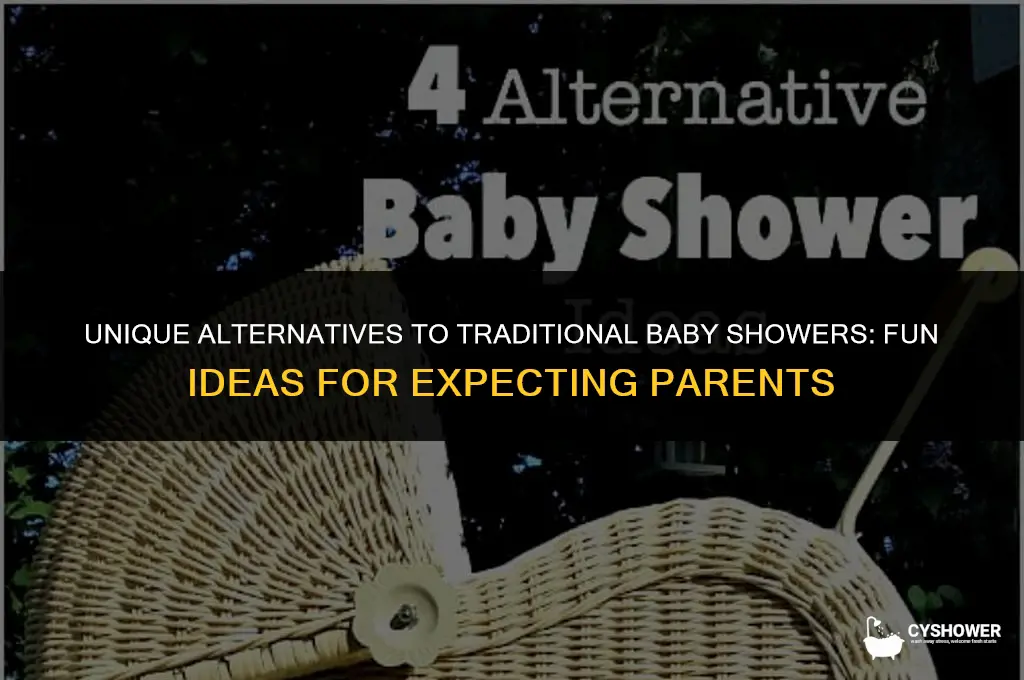 what to do besides a baby shower