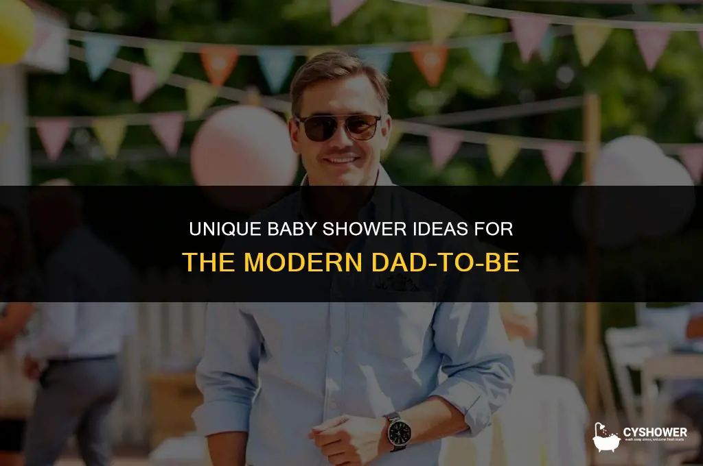 what to do for a guys baby shower