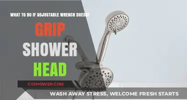 Fixing Shower Head Grip: Solutions When Adjustable Wrench Fails