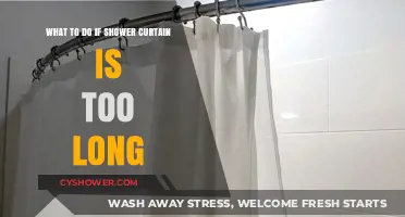 Fixing a Too-Long Shower Curtain: Quick and Easy Solutions