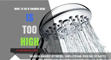 Adjusting a High Shower Head: Simple Solutions for Comfortable Showers