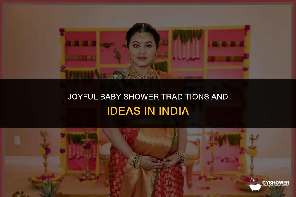 what to do in baby shower in india