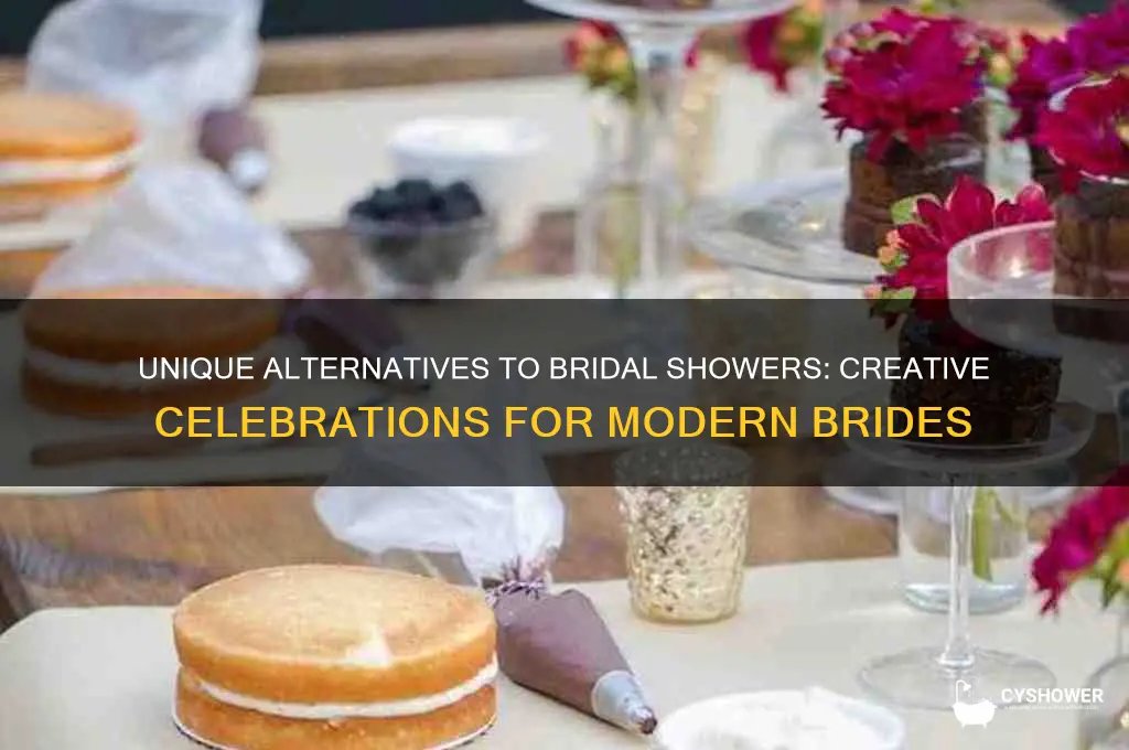 what to do instead of a bridal shower