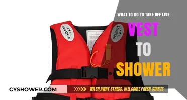Showering Safely: How to Remove Your Life Vest Properly