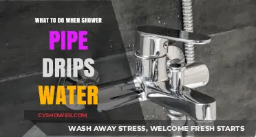 Fixing a Dripping Shower Pipe: Quick DIY Solutions and Tips