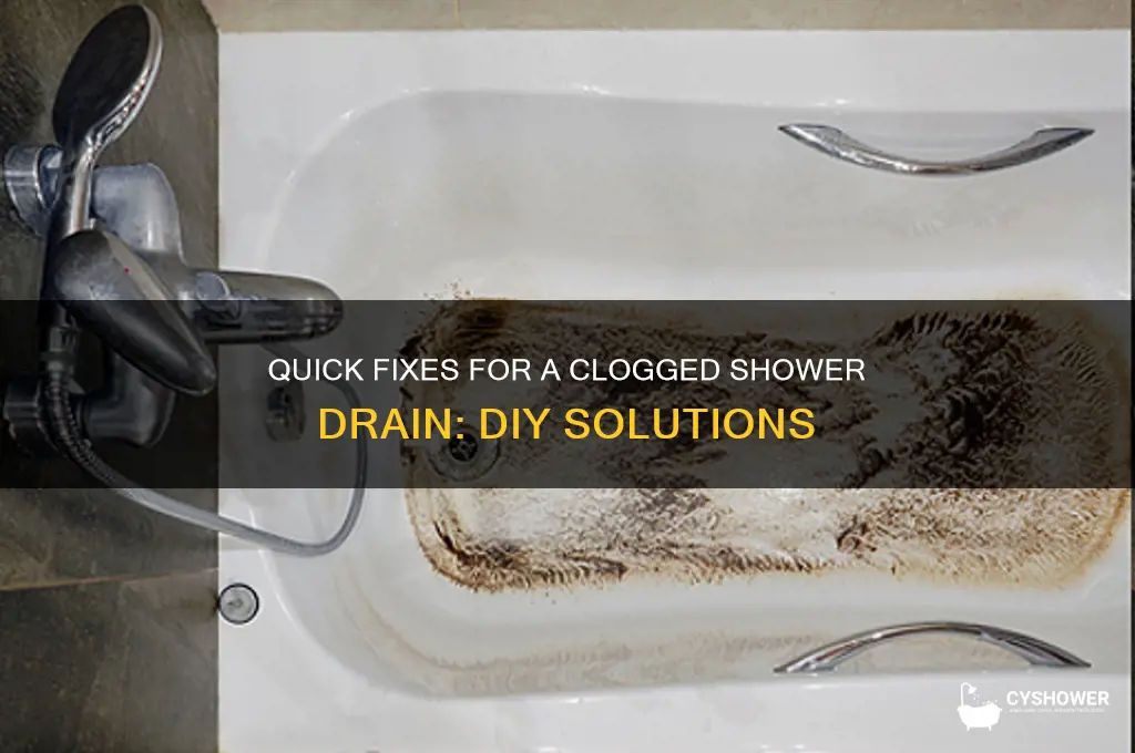 what to do when your shower isn