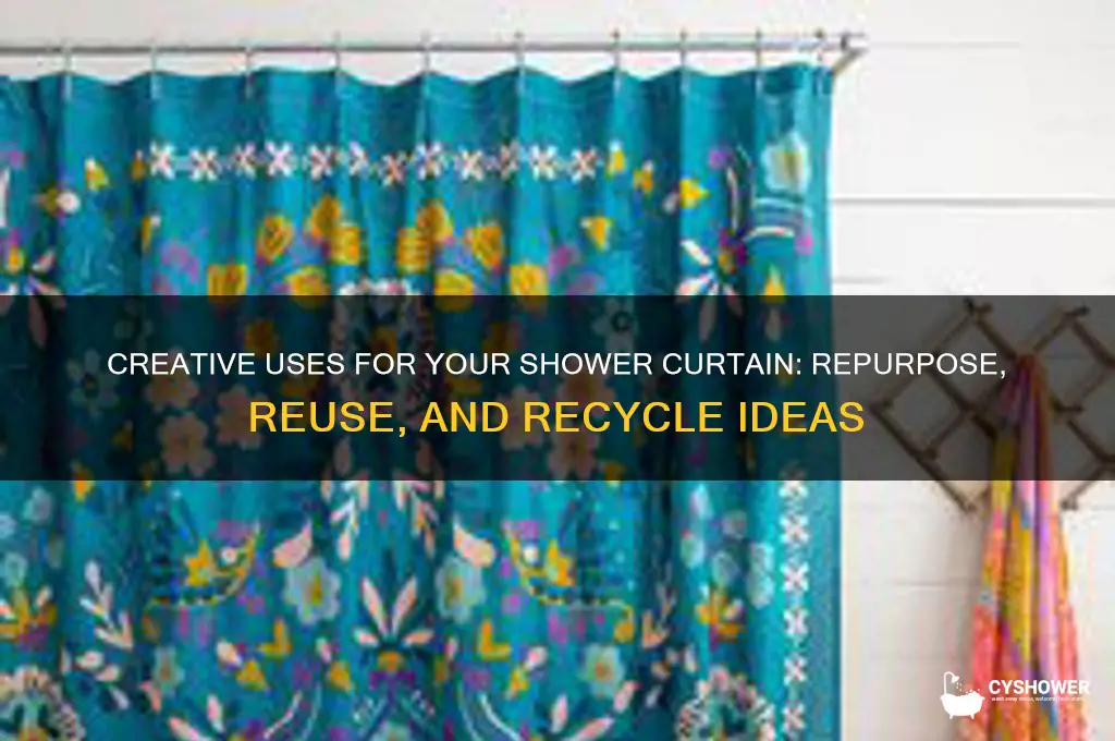 what to do with a shower curtain