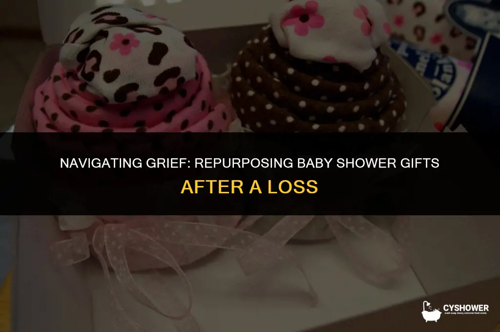 what to do with baby shower gifts if baby dies