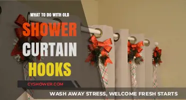 Creative Ways to Repurpose Old Shower Curtain Hooks for DIY Projects