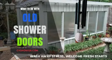 Creative Ways to Repurpose Old Shower Doors for Home Projects