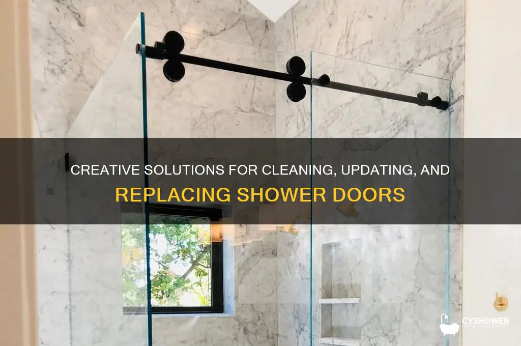 what to do with shower doors
