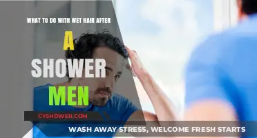 Men's Post-Shower Hair Care: Quick Tips for Wet Hair Management