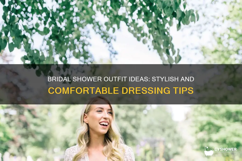 what to dress for bridal shower