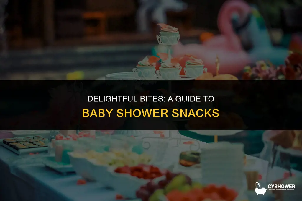 what to eat during baby shower