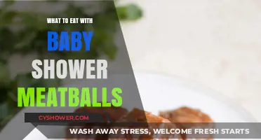 Delicious Pairings: What to Eat with Baby Shower Meatballs