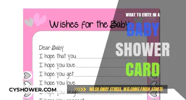 Heartwarming Wishes: What to Write in a Baby Shower Card
