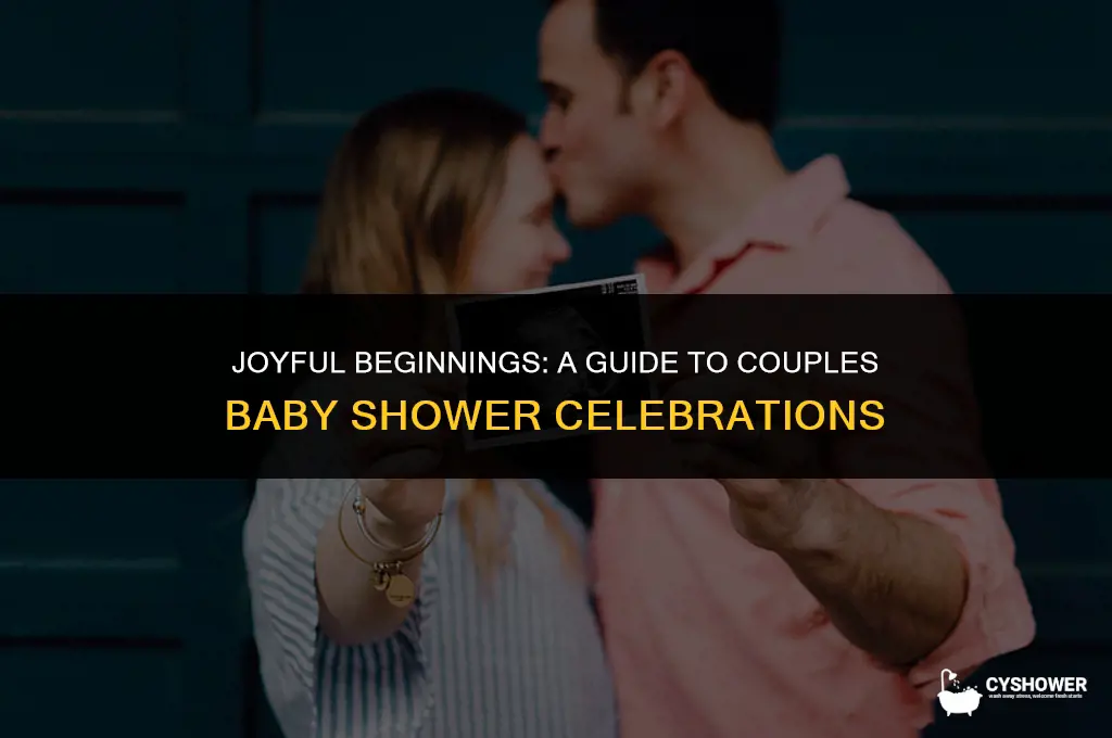 what to expect at a couples baby shower
