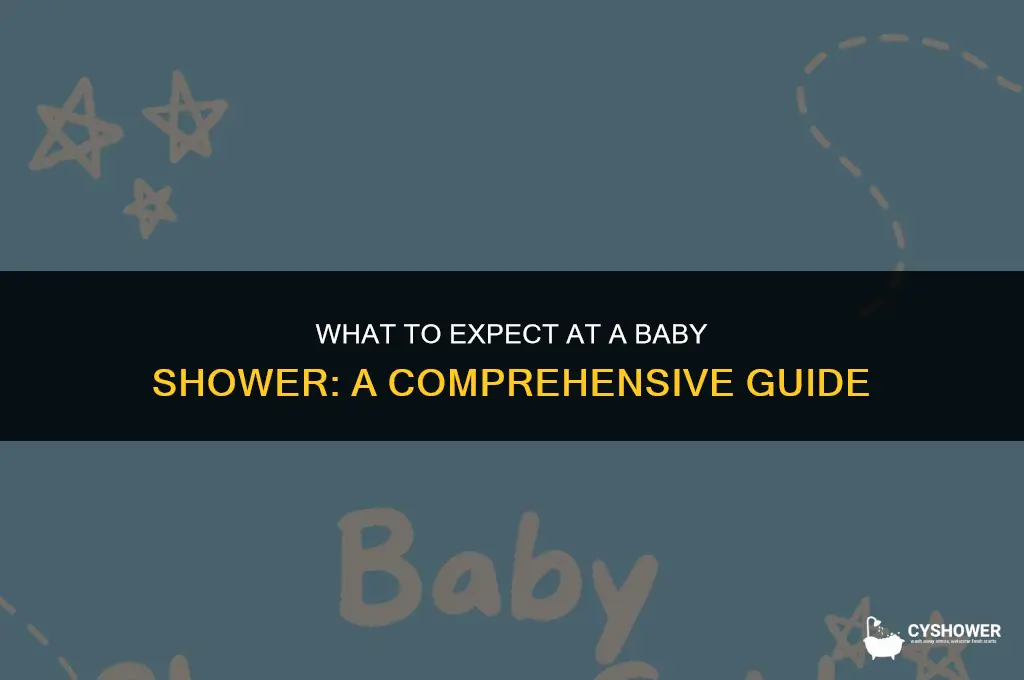 what to expect baby shower uso