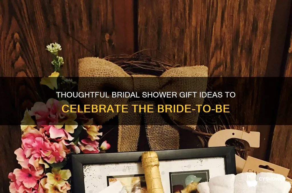 what to get a bridal shower gift