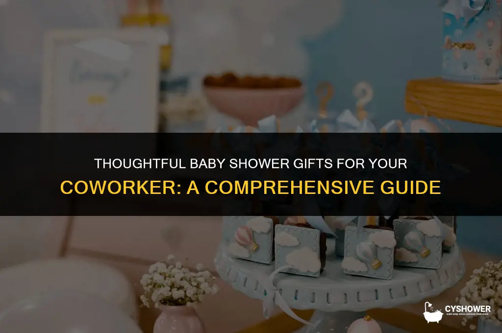 what to get a coworkers baby shower