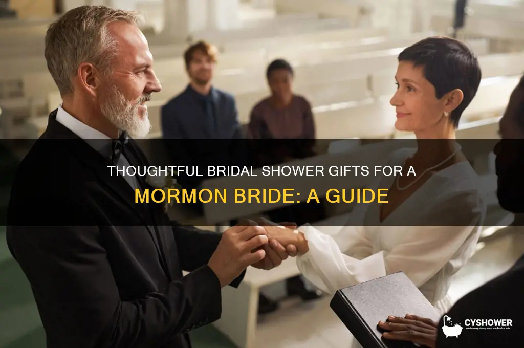 what to get a mormon bride for a bridal shower