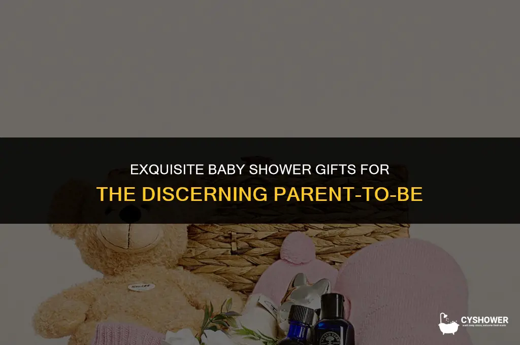 what to get an expensive taste person baby shower