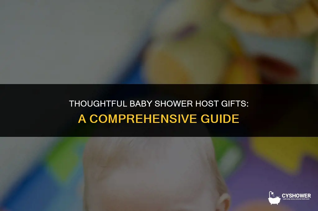 what to get baby shower host