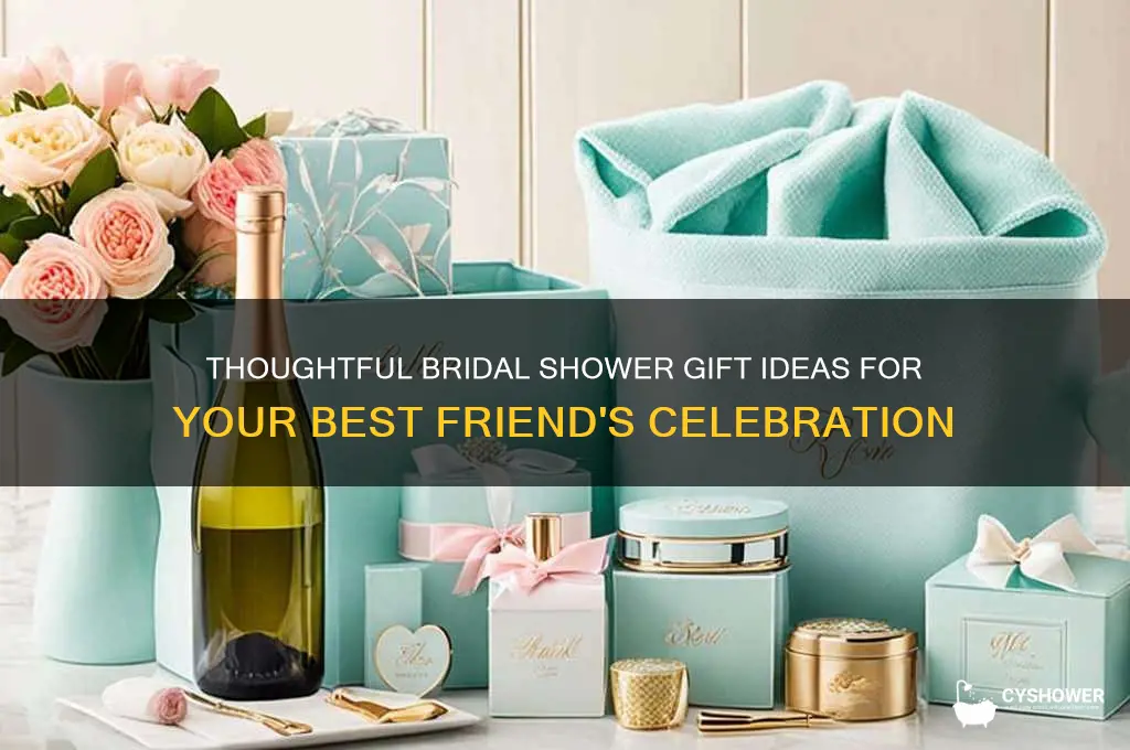 what to get best friend for bridal shower