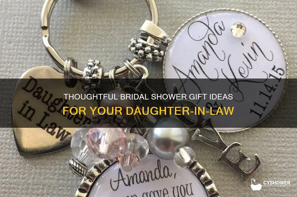 what to get daughter in law for bridal shower