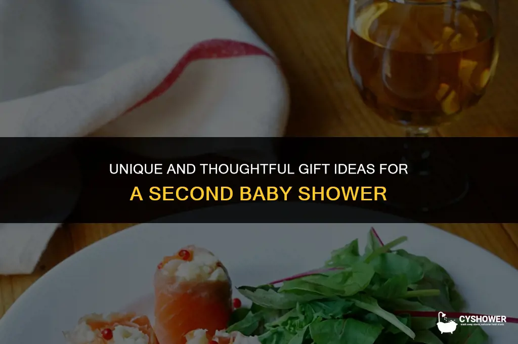 what to get for 2nd baby shower