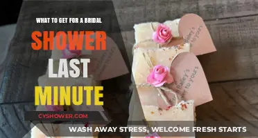 Last-Minute Bridal Shower Gift Ideas: Thoughtful and Quick Solutions