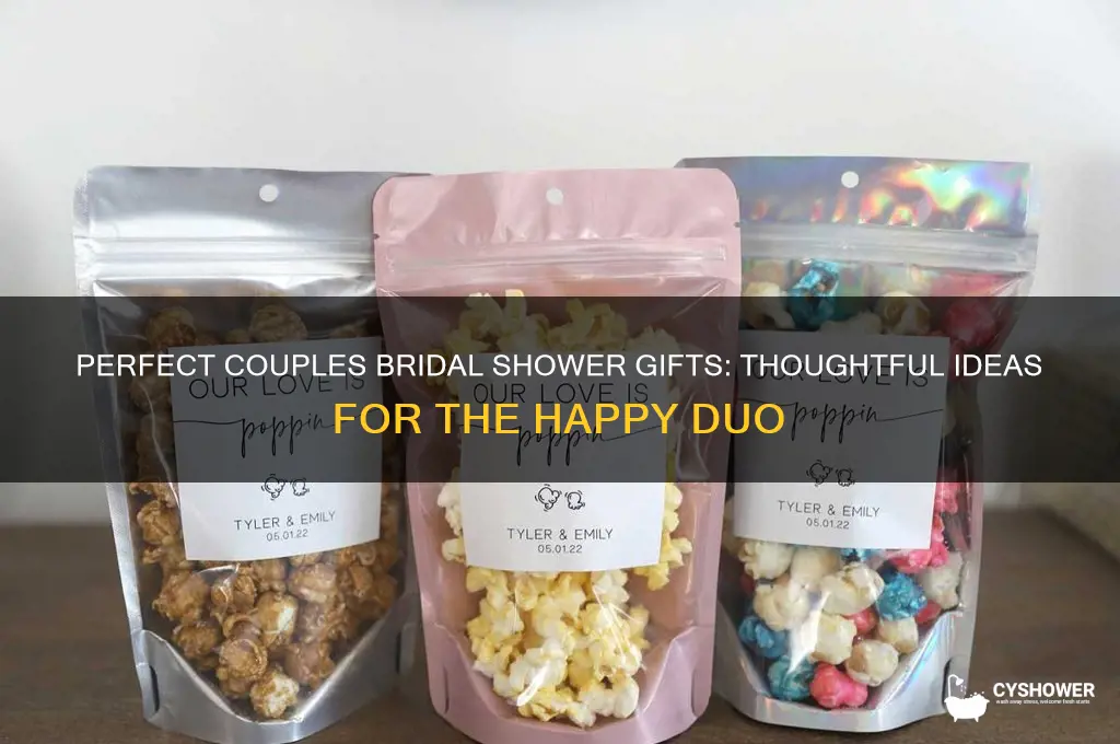 what to get for a couples bridal shower