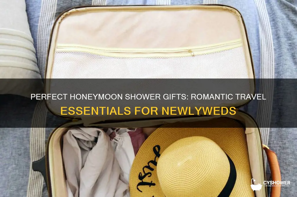 what to get for a honeymoon shower