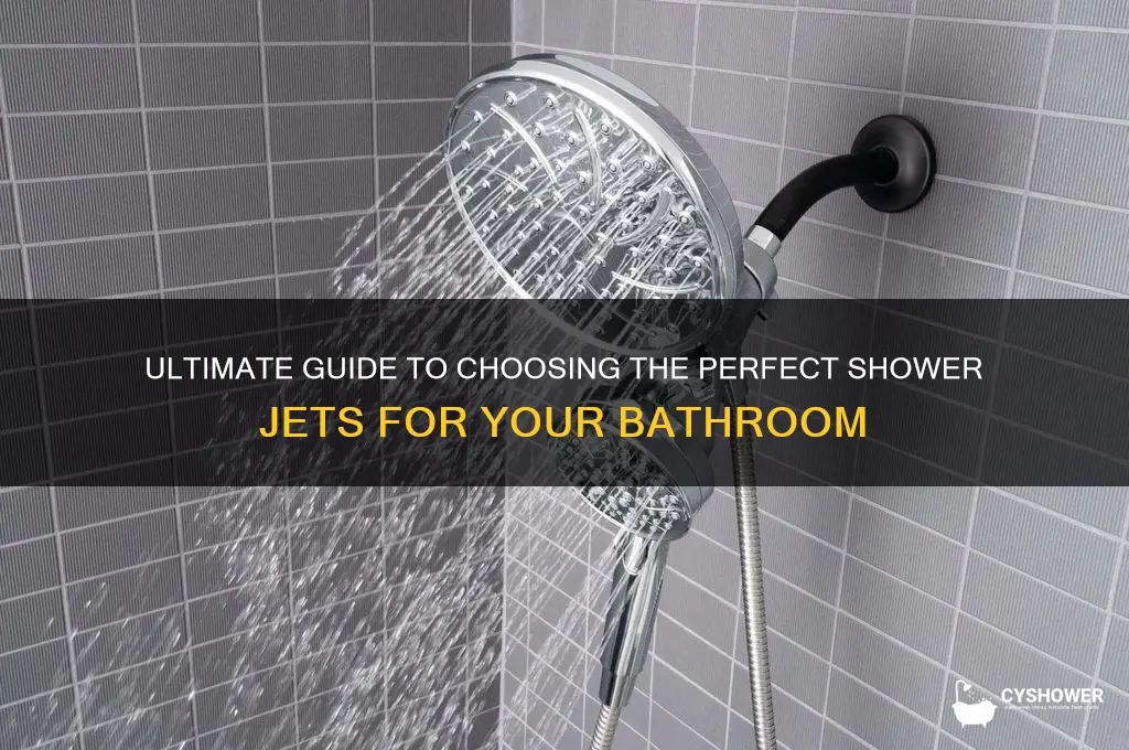 what to get for a shower with jets