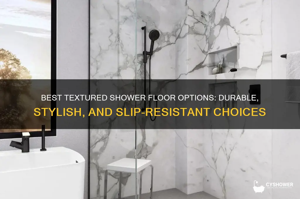 what to get for textured shower floor
