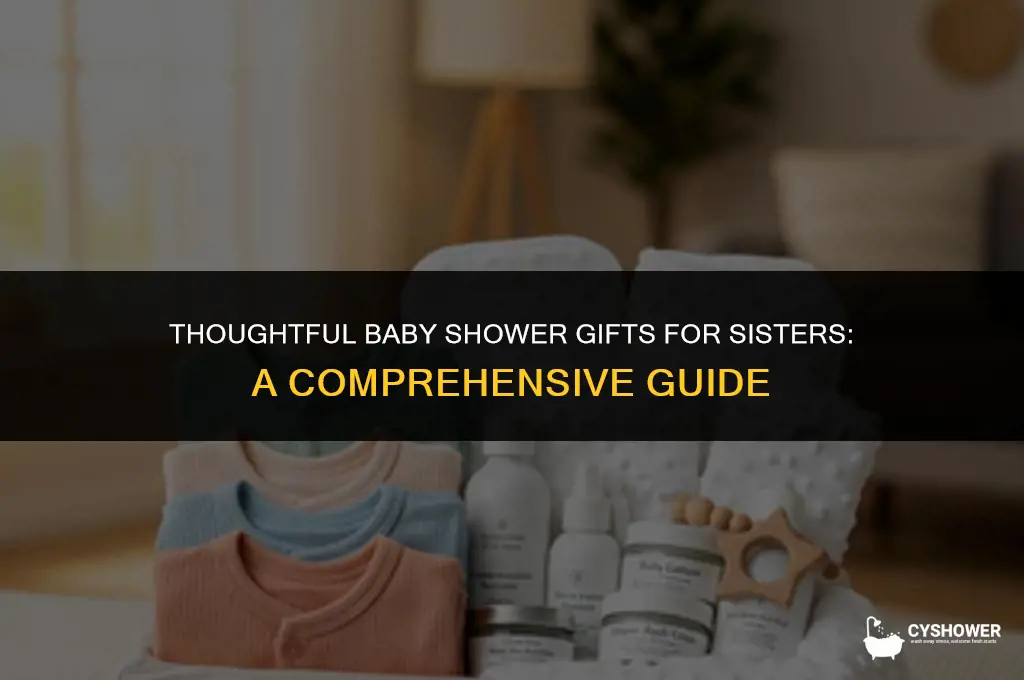 what to get sister for baby shower