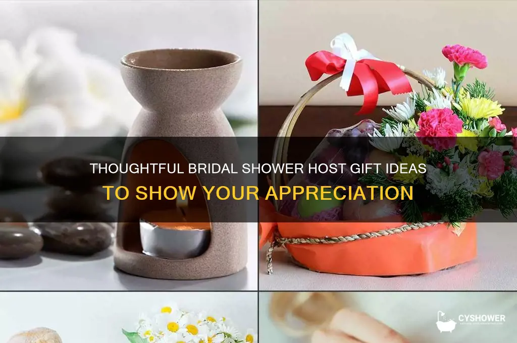 what to get someone as a bridal shower host gift