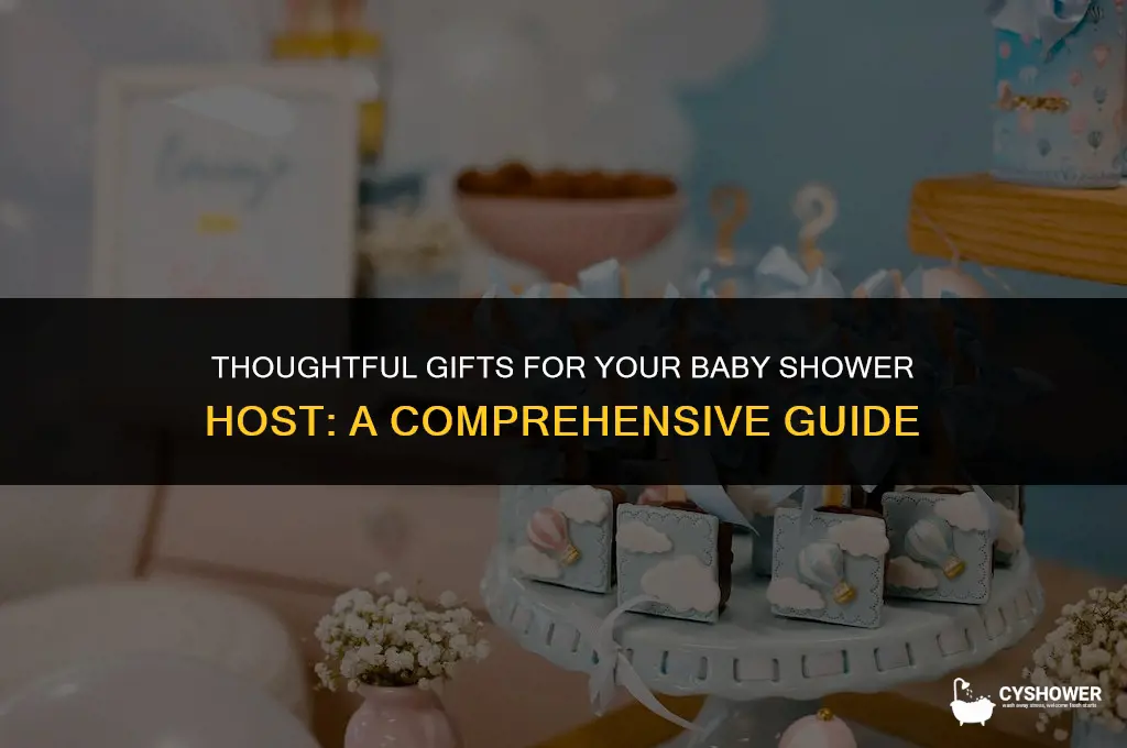 what to get someone for throwing you a baby shower