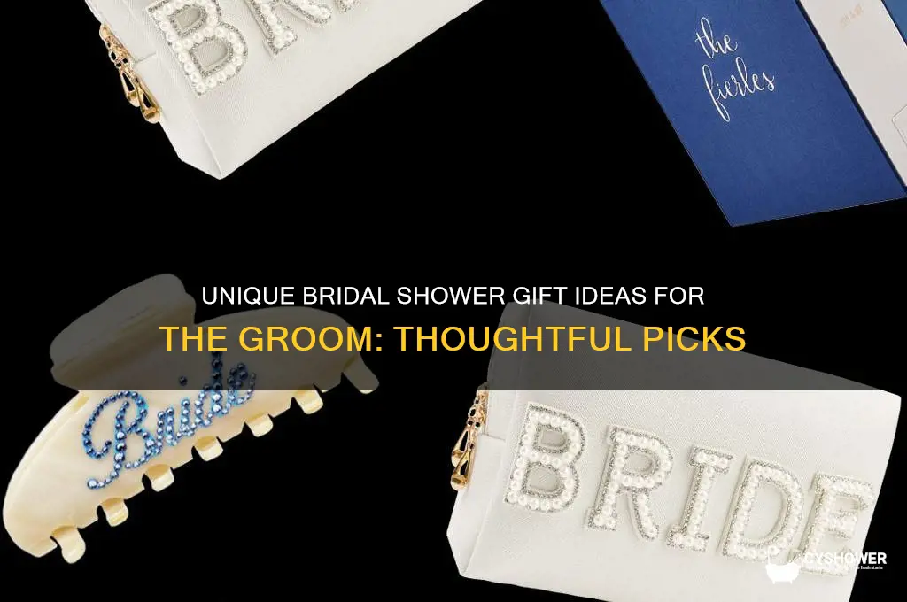 what to get the groom for a bridal shower