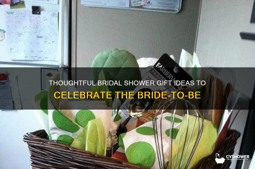 what to give at bridal shower