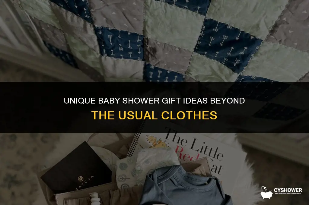 what to give other than cli5hes at baby shower
