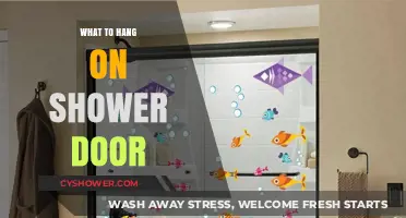 Creative Shower Door Decor: Stylish and Functional Hanging Ideas